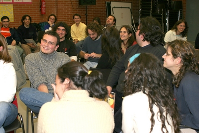 Madrid, Spagna - 30 novembre 2004 - 40 giovani hanno partecipato al Campobosco dell`ispettoria di Madrid, 20-21 novembre, per riflettere sulla Strenna del Rettor Maggiore per il 2005.