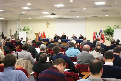 Roma, Italia - 7 gennaio 2008 - Il convegno In parrocchia e oratorio con il cuore di Don Bosco promosso dallUfficio Nazionale Parrocchie Oratori della Conferenza delle Ispettorie Salesiane dItalia (CISI).