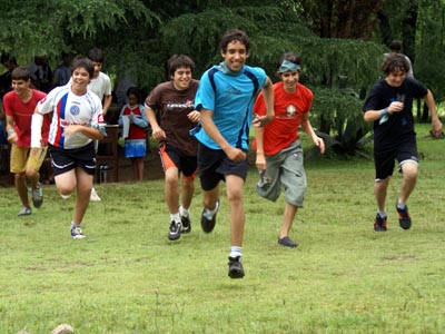 Cordoba, Argentina - gennaio 2008 - Attivit sportiva dei giovani provenienti dalle diverse opere dellIspettoria di Crdoba (ACO).