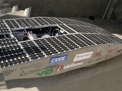 luglio 2008 - Macchina solare messa a punto dal “Don Bosco technique”, costruita in Libano con progetto promosso dall’Università Americana di Beirut, dalla Cooperazione Italiana, sponsor privati, e VIS.  

