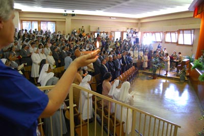 18 settembre 2008 - Apertura ufficiale del XXII Capitolo Generale delle Figlie di Maria Ausiliatrice. 
