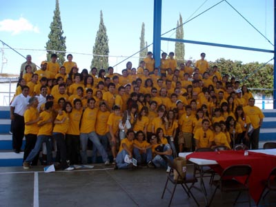 19-21 settembre 2008 - Partecipanti all`incontro dei Rappresentanti degli Allievi Salesiani (REALSA) dellIspettoria di Messico-Guadalajara (MEG).