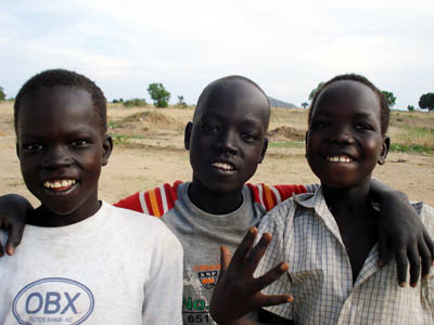 11 aprile 2009 - Giovani della parrocchia di Gumbo.