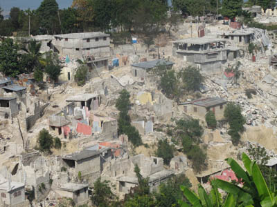 15 febbraio 2010 - La distruzione del terremoto.