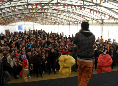 31 gennaio 2010  Giovani del Centro Sociale Don Bosco di Tirana, festa di San Giovanni Bosco. 

