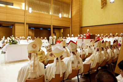 23 maggio 2010 - Celebrazione Eucaristica. Incontro vescovi salesiani.