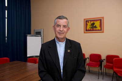24 maggio 2010 - Mons. Segismundo Martnez lvarez, S.D.B.,
vescovo di Corumb. Incontro vescovi salesiani.
