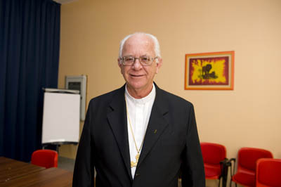 24 maggio 2010 - Mons. Irineu Daneln, S.D.B., vescovo di Lins. Incontro vescovi salesiani.