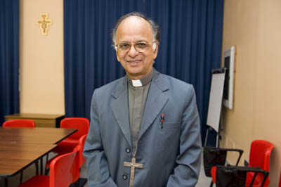 24 maggio 2010 - Mons. Thomas Menamparampil, S.D.B., arcivescovo di Guwahati. Incontro vescovi salesiani. 
