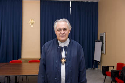 24 maggio 2010 - Mons. Marcelo Angiolo Melani, S.D.B., vescovo di Neuqun. Incontro vescovi salesiani.
