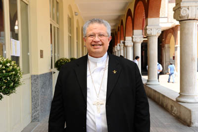 24 maggio 2010 - Mons. Antnio Carlos Altieri, S.D.B., vescovo di Caraguatatuba, Sao Paulo, Incontro vescovi salesiani. 

