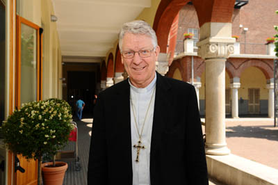 25 maggio 2010 - Mons. Lucas Van Looy, S.D.B., vescovo di Gent. Incontro vescovi salesiani.