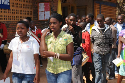1 agosto 2009 - Forum dei giovani della Visitatoria “San Carlo Lwanga” dell’Africa Grandi Laghi (AGL).