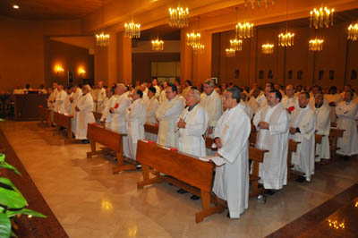 29 ottobre 2010 - Eucaristia di apertura del Congresso Internazionale di Studi della societ salesiana "Don Rua nella storia".