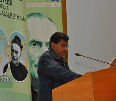 Congresso internazionale di storia salesiana "Don Rua nella storia", prof. Jose Vetthan