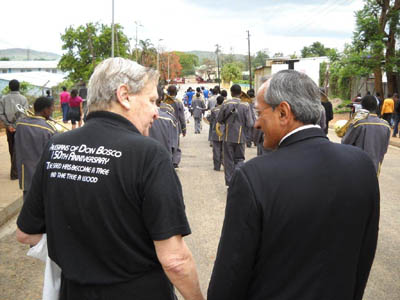 novembre 2010 - Don Pascual Chvez, Rettor Maggiore, in visita in Swaziland.