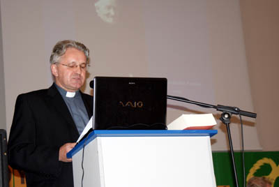 11 novembre 2010 - Don Stanislaw Zimniak, dellIstituto Storico, al Convegno su Don Rua.