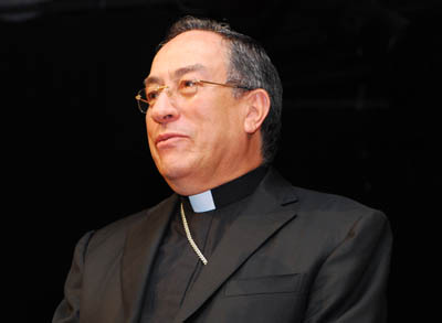 febbraio 2010 - Il card. Oscar Andrs Rodrguez Maradiaga, salesiano, vescovo di Tegucigalpa.