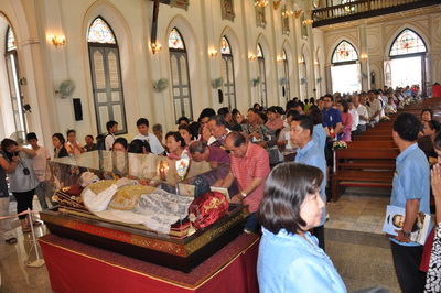 Nov 21,2010 - Don Bosco to Thailand - The Nativity of our Lady Cathedral, Samutsongkhram