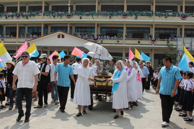 Nov 22,2010 - Don Bosco to Thailand - Navirooth School ,Banpong , Ratchburi