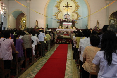 Nov,22 2010 - Don Bosco to Thailand -> Saint Joseph Church,Banpong , Ratchburi