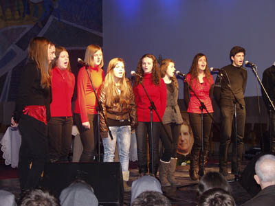 31 gennaio 2011 - Giovani partecipanti al Don Bosco Fest.