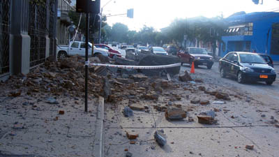 1 marzo 2010 - Danni del terremoto