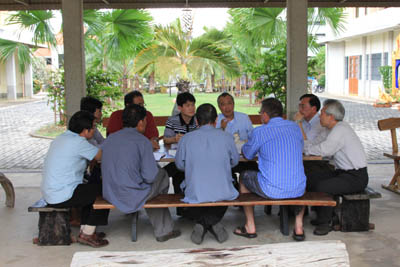 March 9,2011 - EAO-teamvisit meeting at Salesian Retreat House Hua-Hin