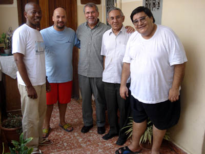 20 febbraio 2011 - Don Filiberto Gonzlez, Consigliere per la Comunicazione sociale in visita alla comunit di San Paolo.