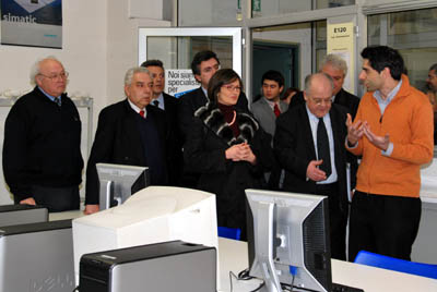 12 marzo 2010 - Il Ministro dellIstruzione, Universit e Ricerca, on. Mariastella Gelmini, visita lIstituto salesiano San Zeno