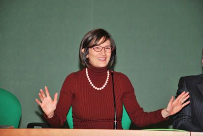 12 marzo 2010 - Il Ministro dellIstruzione, Universit e Ricerca, on. Mariastella Gelmini, presso lIstituto salesiano San Zeno