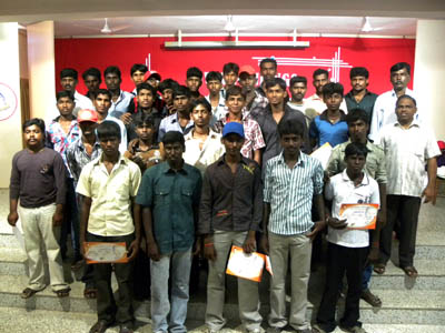 5 aprile 2011 - I primi studenti beneficiari del progetto SLR-US New Beginnings Project rivolto ai profughi dallo Sri Lanka