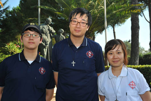 7 agosto 2011 - Giovani pellegrini coreani