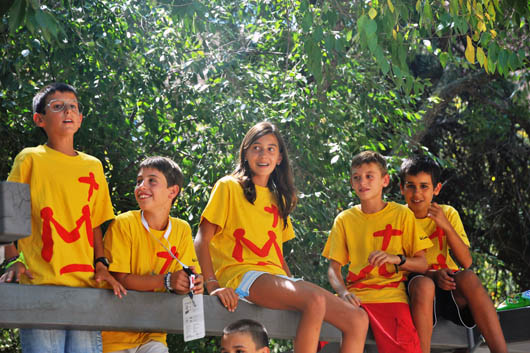 20 agosto 2011 - Bambini alla XXVI Giornta Mondiale della Giovent