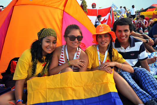 20 agosto 2011 - Giovani del Movimento Giovanile Salesiano a Cuatro Vientos
