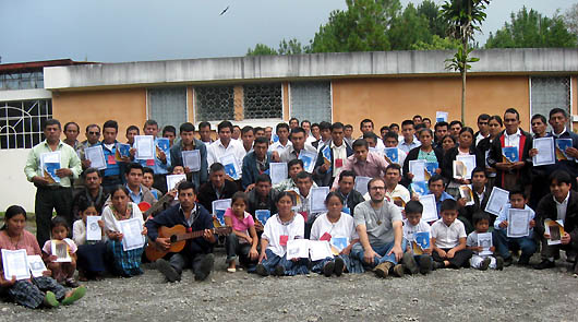 28-29 ottobre 2011 - Ritiro celebrato da don Vittorio Castagna nella Missione Salesiana di San Pedro Carch.