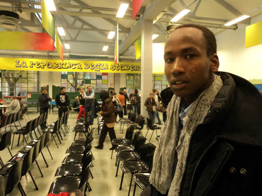 William, tanzaniano di origine masai, studente del liceo salesiano “Edoardo Agnelli”.