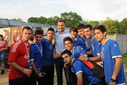 28 aprile - 3 maggio 2012 - Jerzy Dudek, ex portiere della nazionale polacca ai XXII Giochi Internazionali della Gioventù Salesiana.