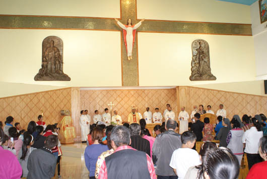 31 maggio 2012 - Consacrazione nuova chiesa dedicata a Maria Ausiliatrice.