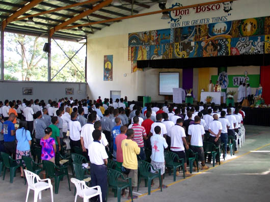 25 maggio 2012  Festa di Maria Ausiliatrice celebrata al Don Bosco Technical Institute.
