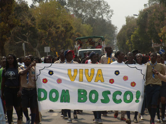 8 agosto 2012 - Processione dell`urna per la citt