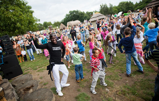 12 agosto 2012 - Festa per i 15 anni di "Młodzi Światu" (SWM)