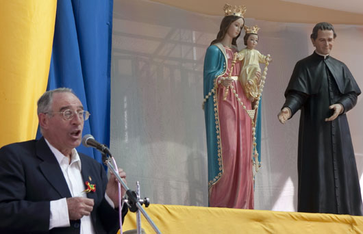 18 agosto 2012 - Celebrazione del 25° anniversario della creazione della banda musicale del “Colegio Don Bosco”