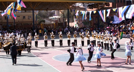 18 agosto 2012 - Festa per il 25 anniversario della creazione della banda musicale del Colegio Don Bosco