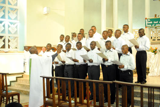 24 agosto 2012  Prime professioni di 19 novizi dellIspettoria dellAfrica Centrale (AFC).