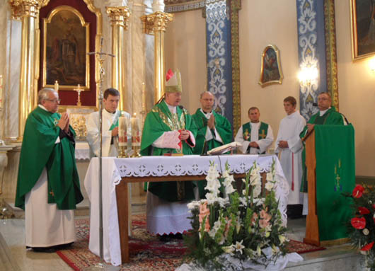 16 settembre 2012 - Celebrazione eucaristica presieduta da don Władysław Gasidło, protonotario apostolico suprannumerario, in occasione del 70 della morte del Servo di Dio Włodzimierz Szembek.