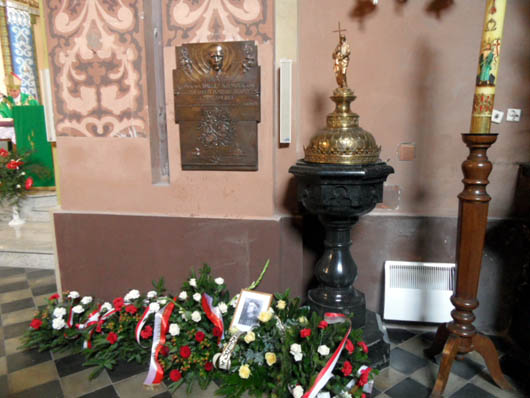 16 settembre 2012 - Targa commemorativa del 70 anniversario della morte del salesiano martire Włodzimierz Szembek.
