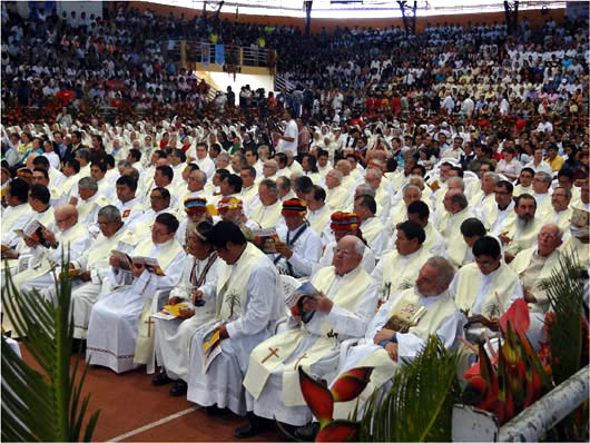 24 novembre 2012 - Beatificazione di sr. Maria Troncatti, presieduta dal card. mons. Angelo Amato, sdb, Prefetto per la Congregazione delle Cause dei Santi.