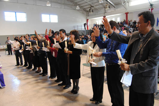 9 dicembre 2012 - Promessa dei Salesiani Cooperatori impegnati nellopera di Don Bosco di Nogales