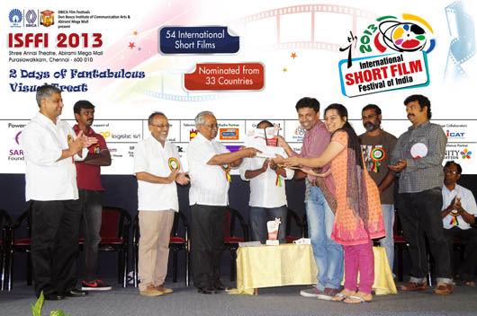 9-10 marzo 2013 - VII Festival Internazionale di Cortometraggi dellIndia, promosso e organizzato dal Don Bosco Institute of Communication Arts (DBICA).
